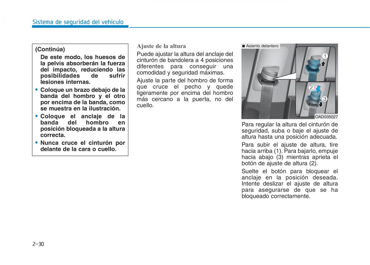 Hyundai Ioniq Hybrid manual del propietario / page 111