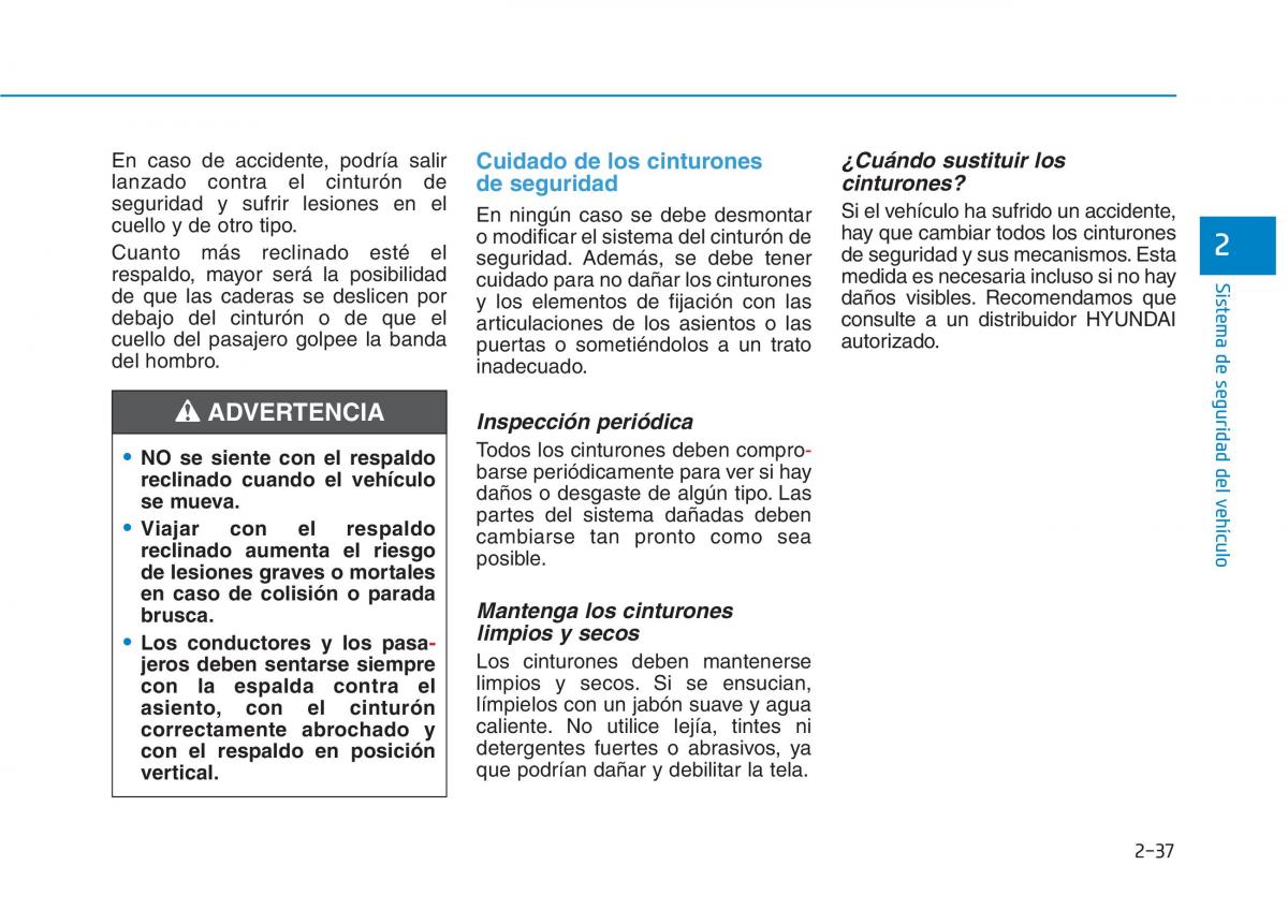 Hyundai Ioniq Hybrid manual del propietario / page 118