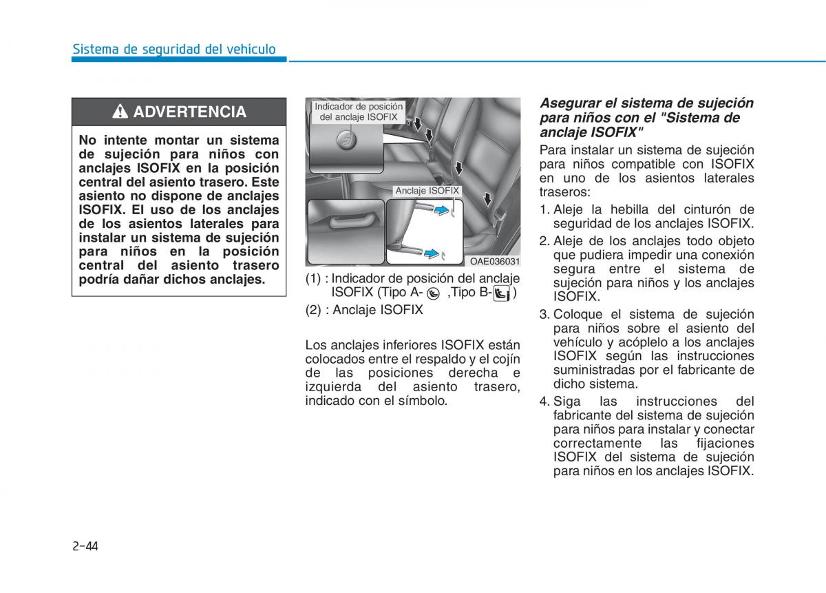 Hyundai Ioniq Hybrid manual del propietario / page 125