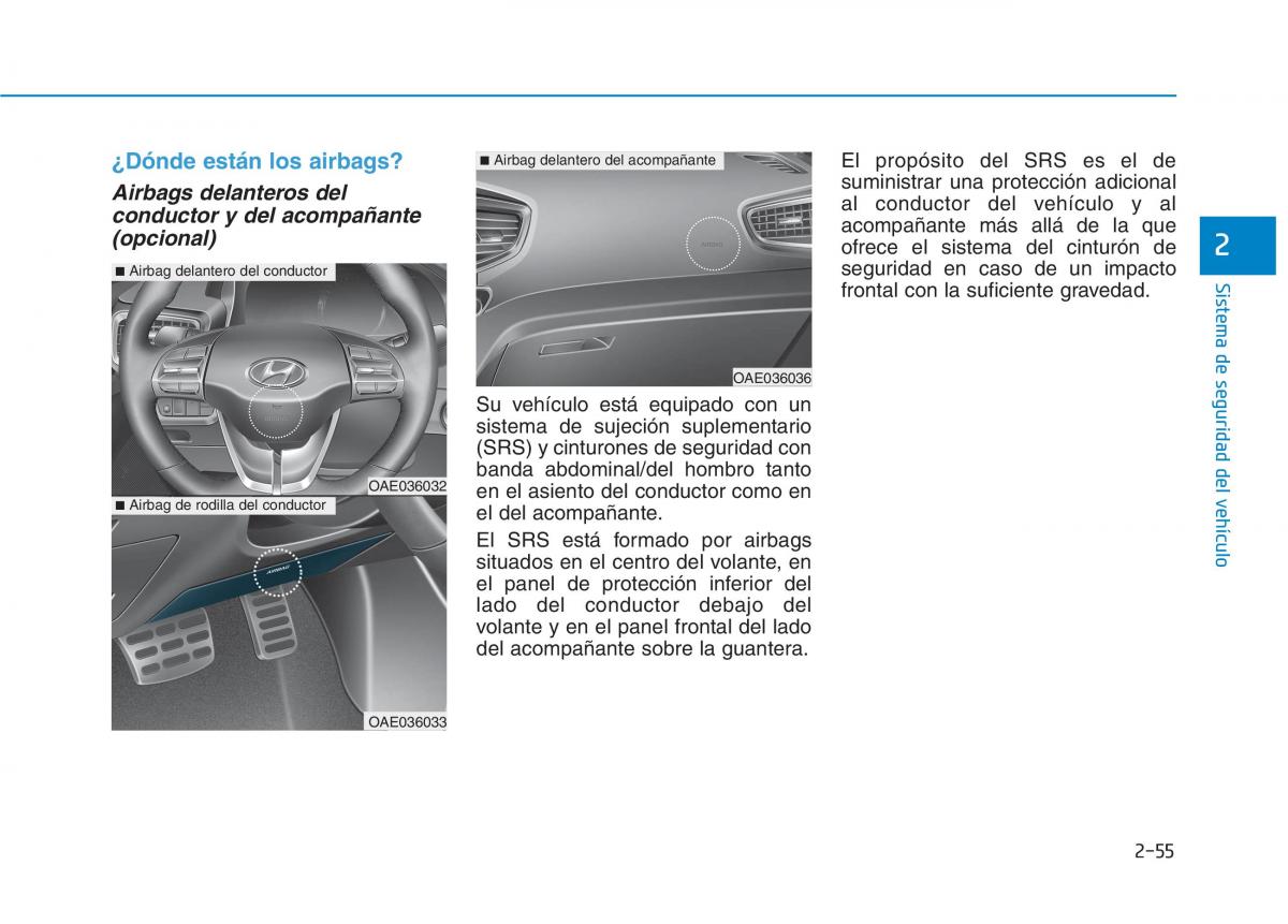 Hyundai Ioniq Hybrid manual del propietario / page 136