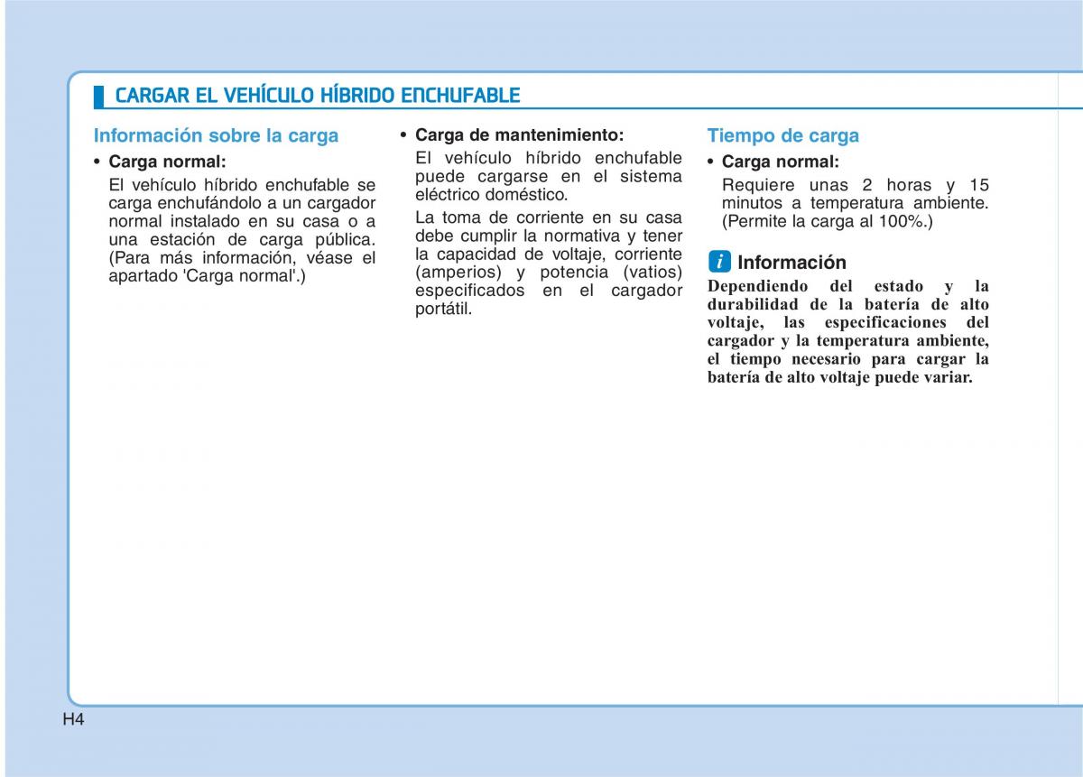 Hyundai Ioniq Hybrid manual del propietario / page 15