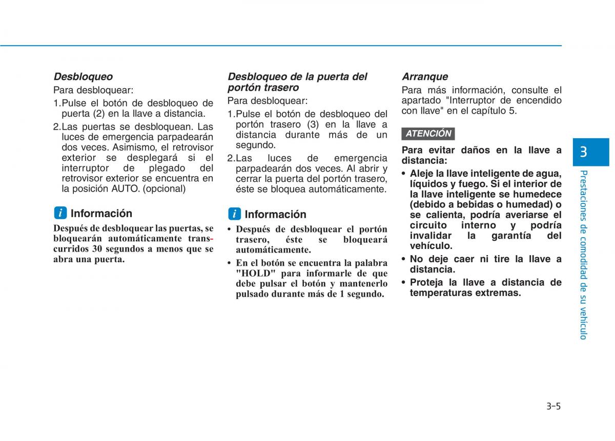 Hyundai Ioniq Hybrid manual del propietario / page 160