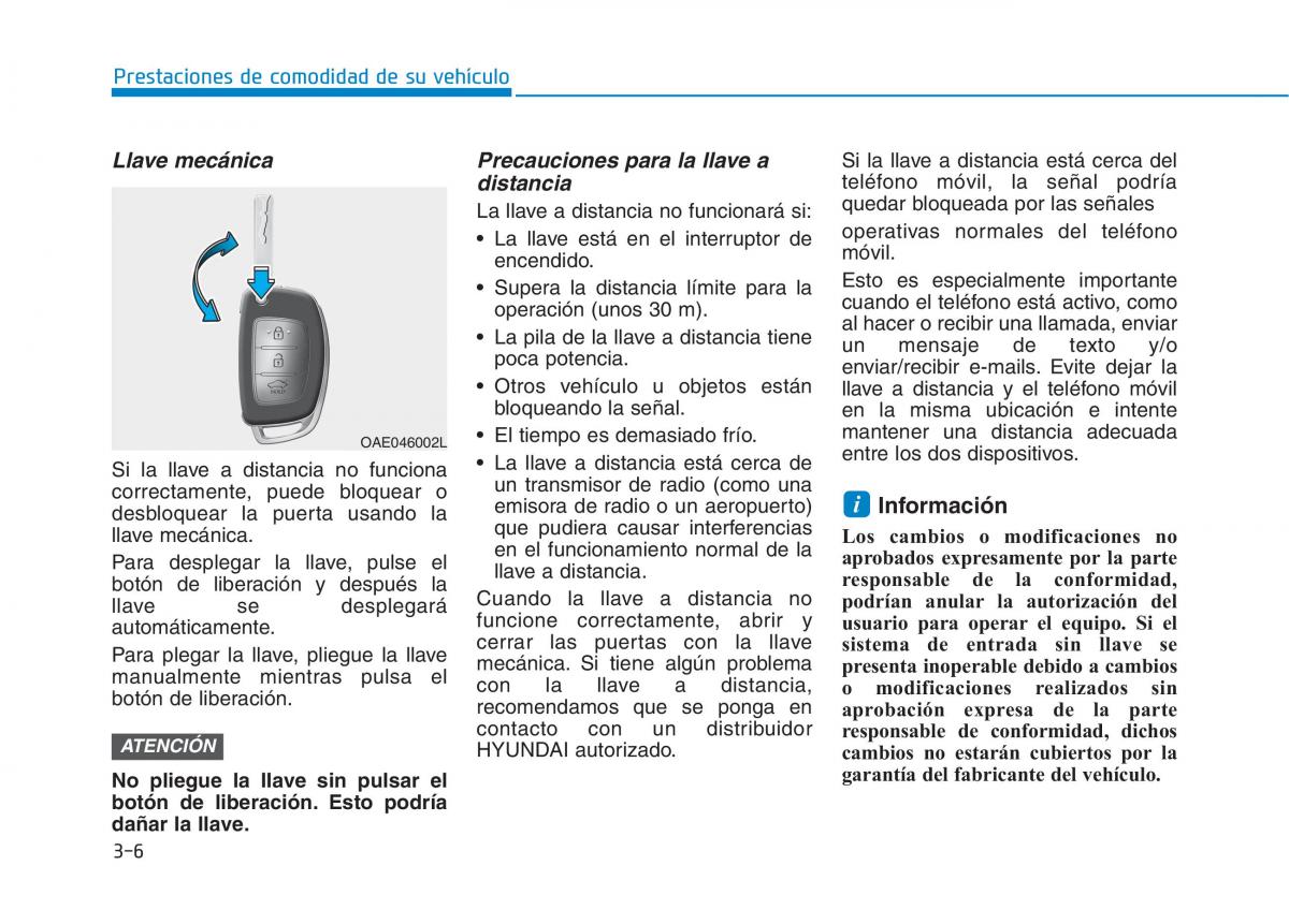 Hyundai Ioniq Hybrid manual del propietario / page 161