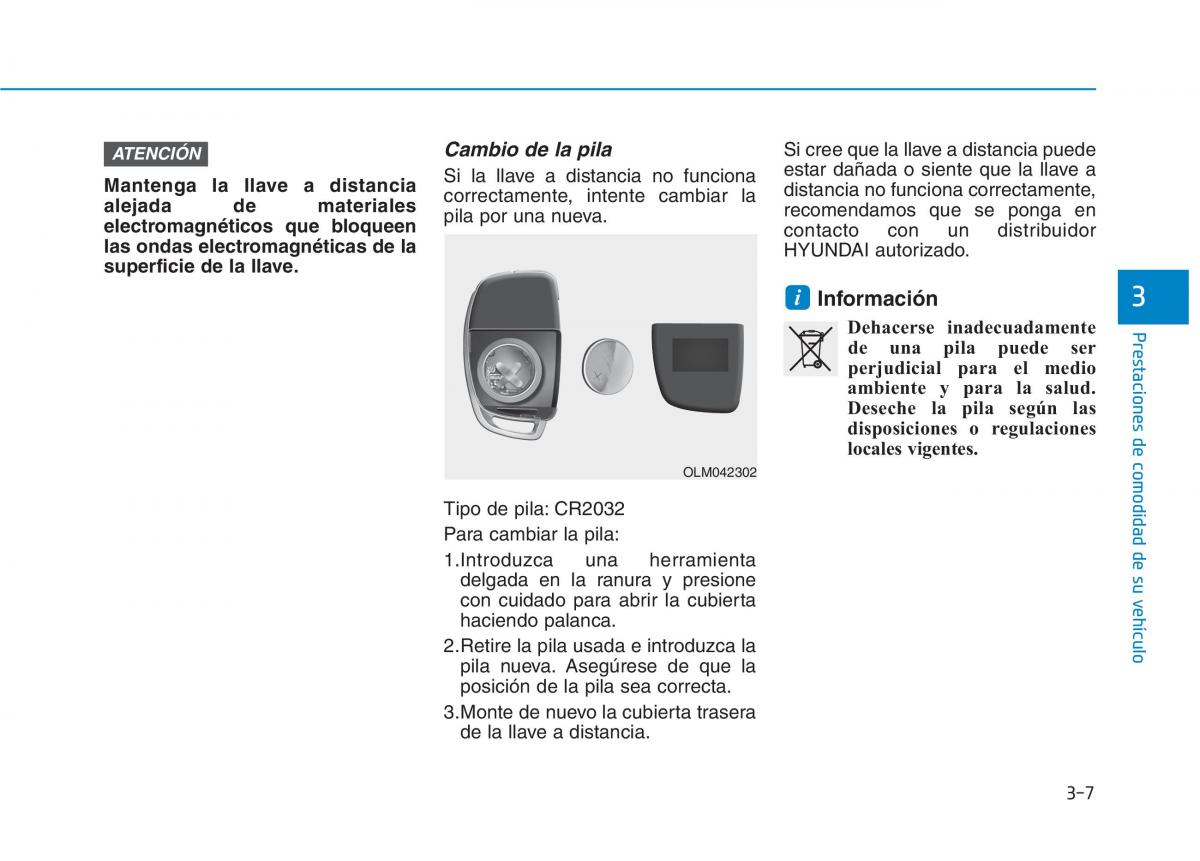 Hyundai Ioniq Hybrid manual del propietario / page 162