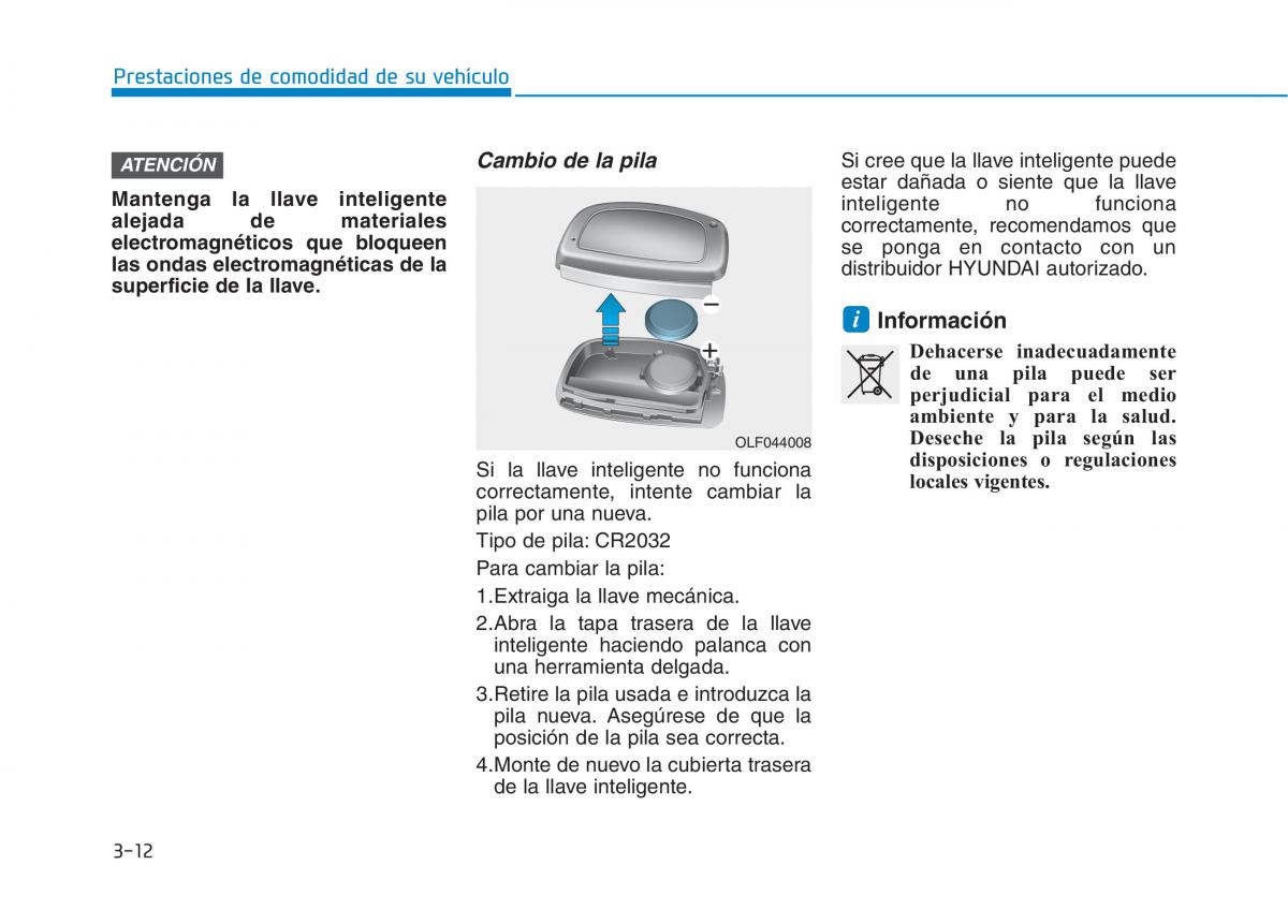 Hyundai Ioniq Hybrid manual del propietario / page 167