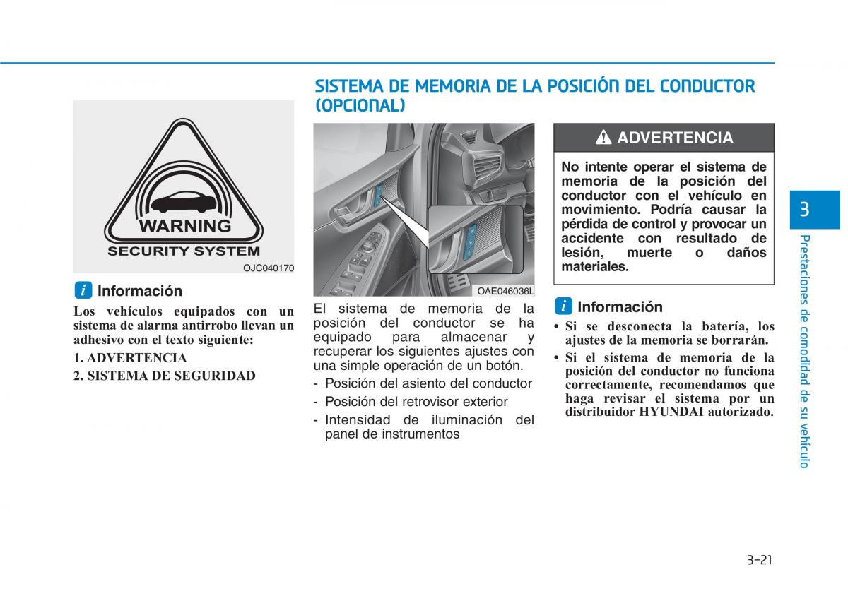 Hyundai Ioniq Hybrid manual del propietario / page 176