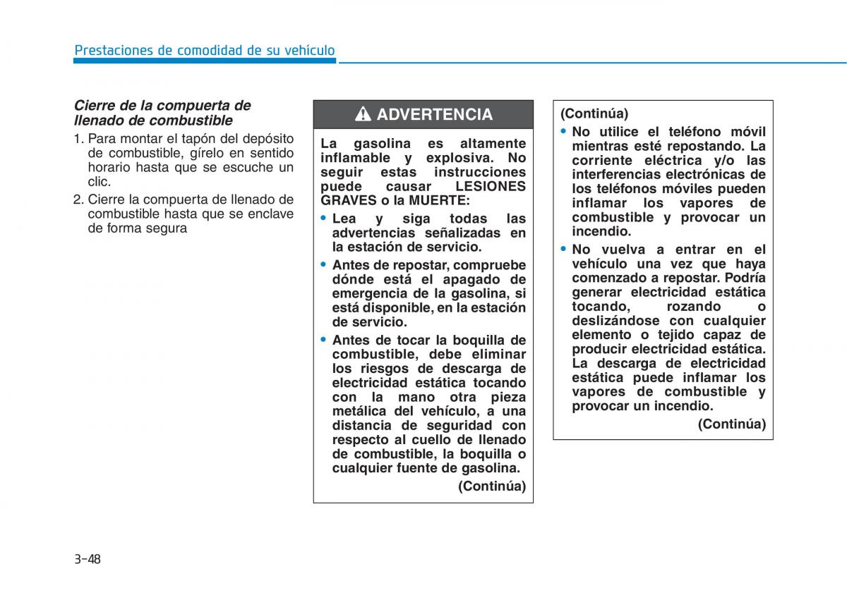 Hyundai Ioniq Hybrid manual del propietario / page 203