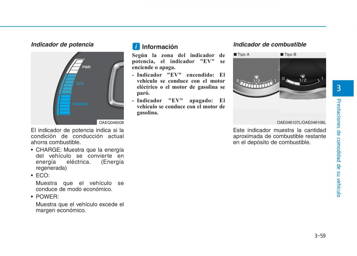 Hyundai Ioniq Hybrid manual del propietario / page 214