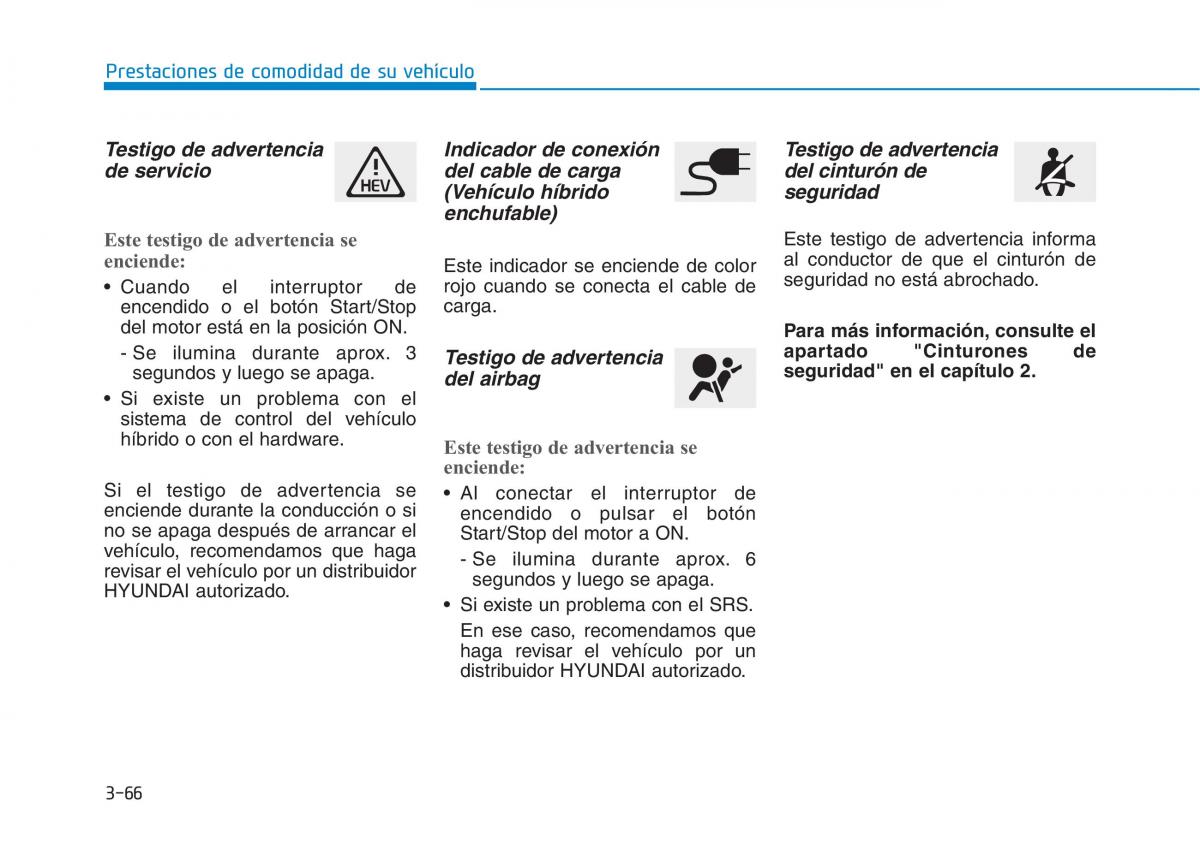 Hyundai Ioniq Hybrid manual del propietario / page 221