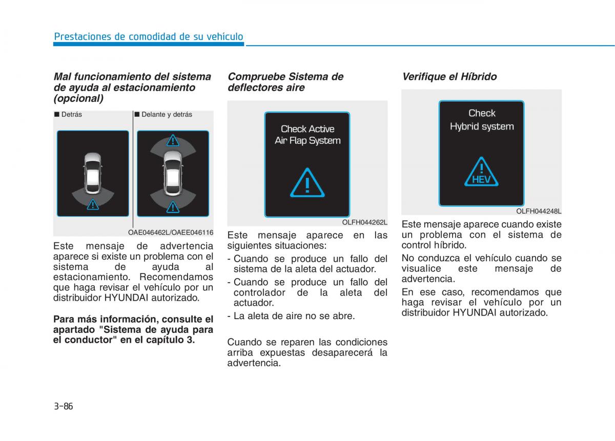 Hyundai Ioniq Hybrid manual del propietario / page 241