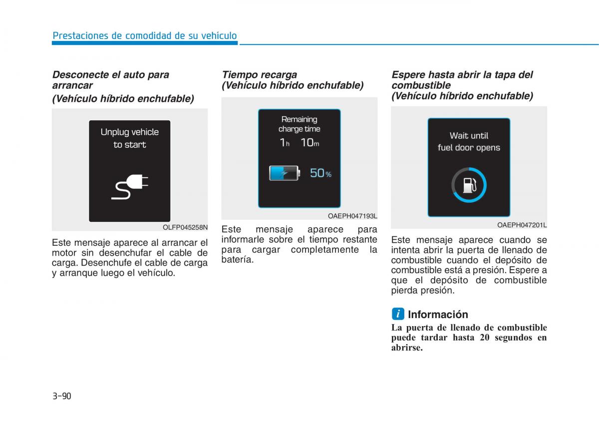 Hyundai Ioniq Hybrid manual del propietario / page 245