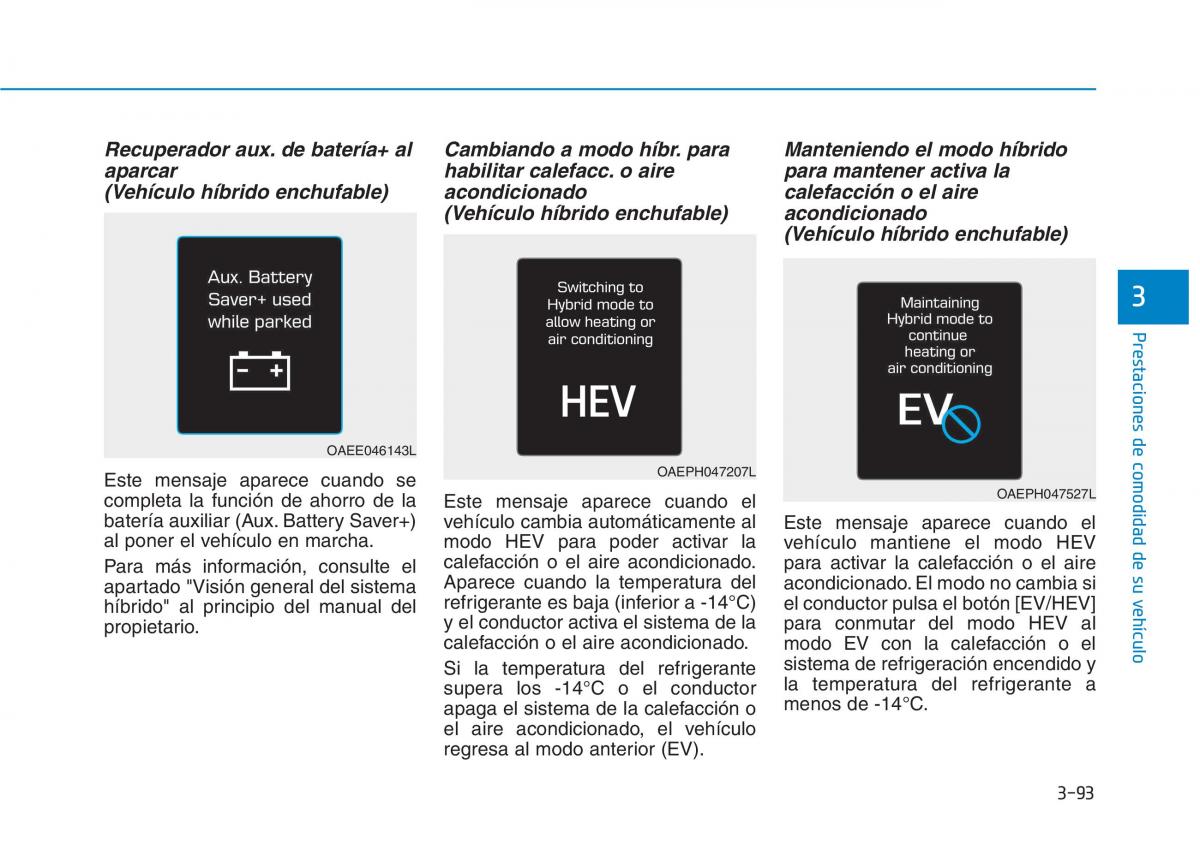 Hyundai Ioniq Hybrid manual del propietario / page 248