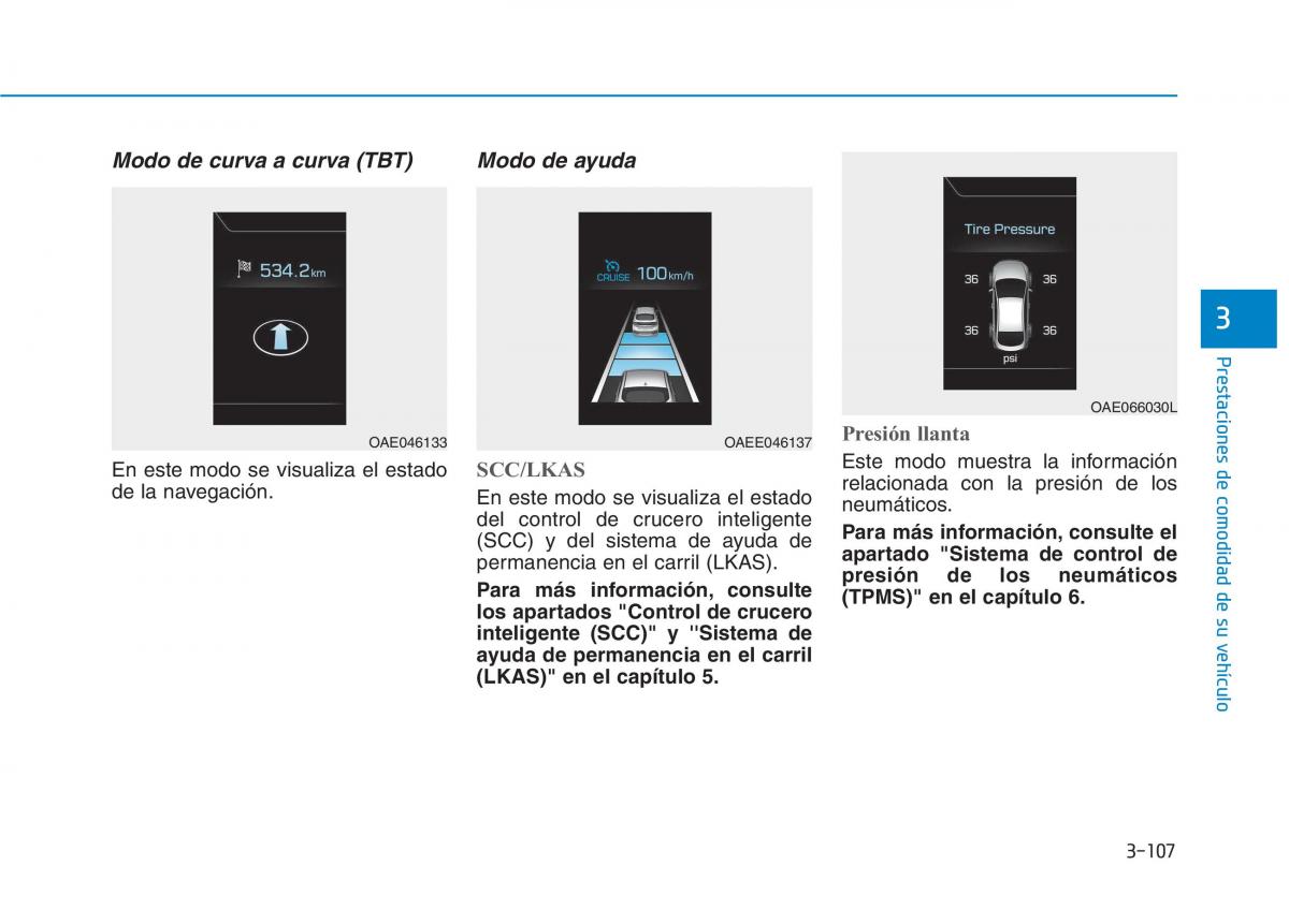 Hyundai Ioniq Hybrid manual del propietario / page 262