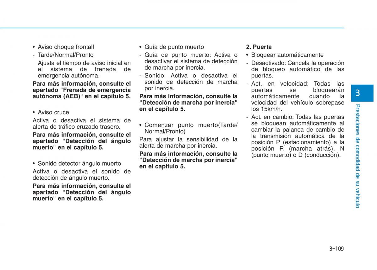 Hyundai Ioniq Hybrid manual del propietario / page 264