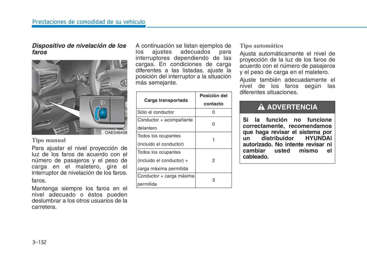 Hyundai Ioniq Hybrid manual del propietario / page 287