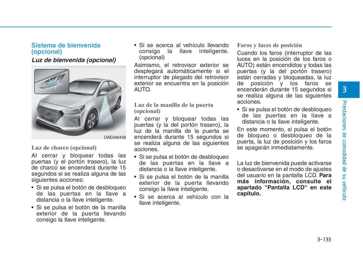 Hyundai Ioniq Hybrid manual del propietario / page 288