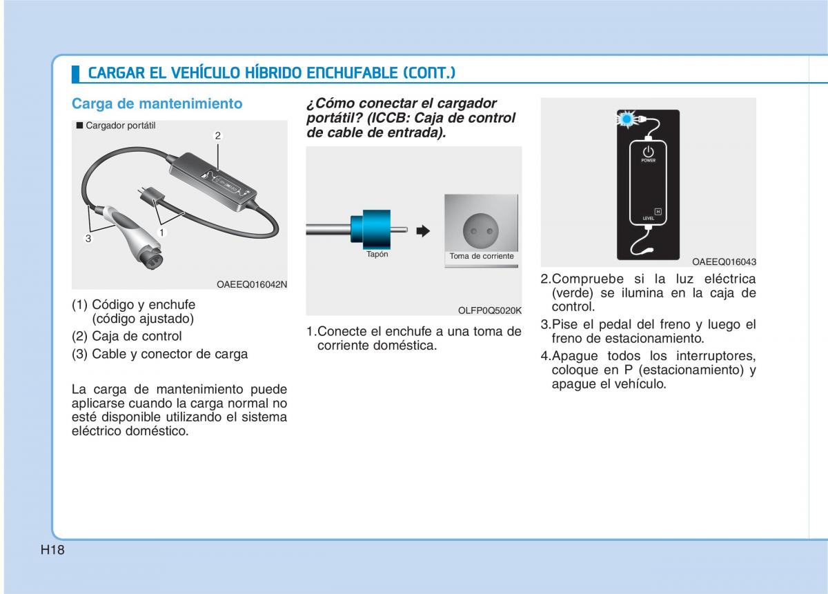 Hyundai Ioniq Hybrid manual del propietario / page 29