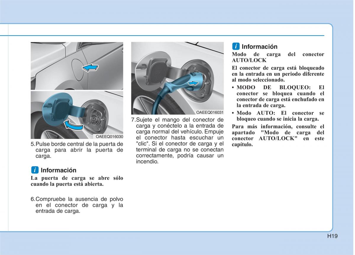 Hyundai Ioniq Hybrid manual del propietario / page 30