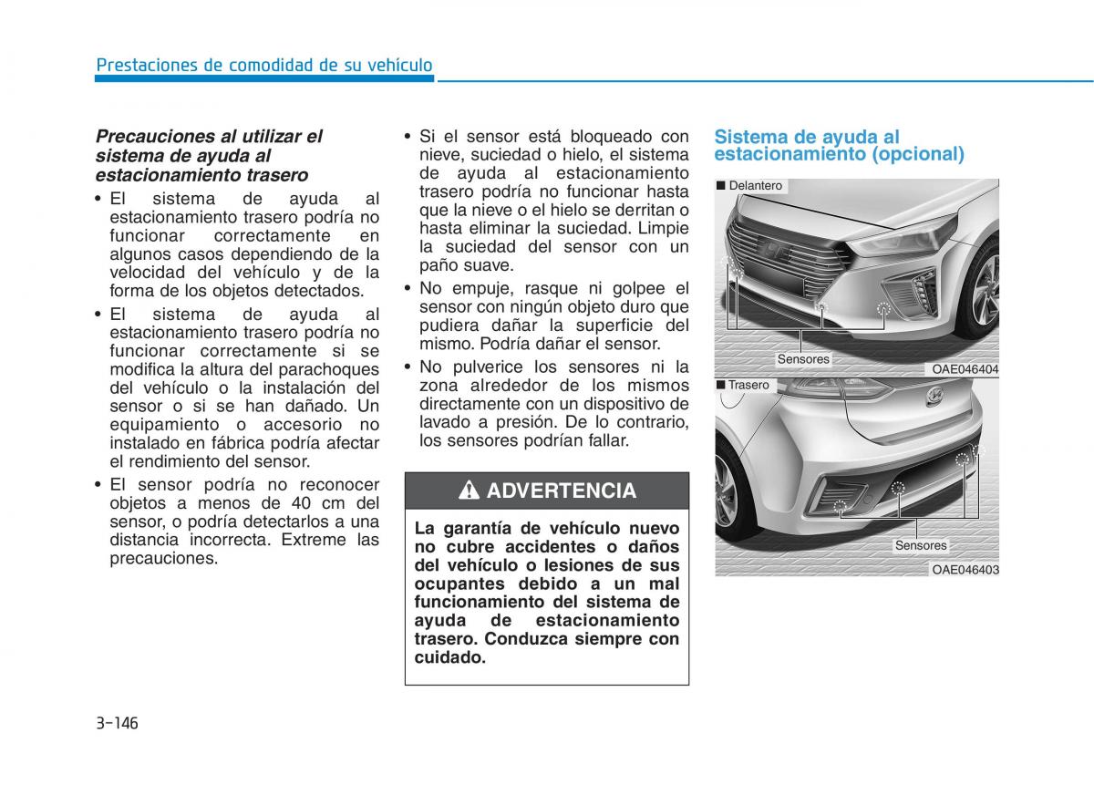 Hyundai Ioniq Hybrid manual del propietario / page 301