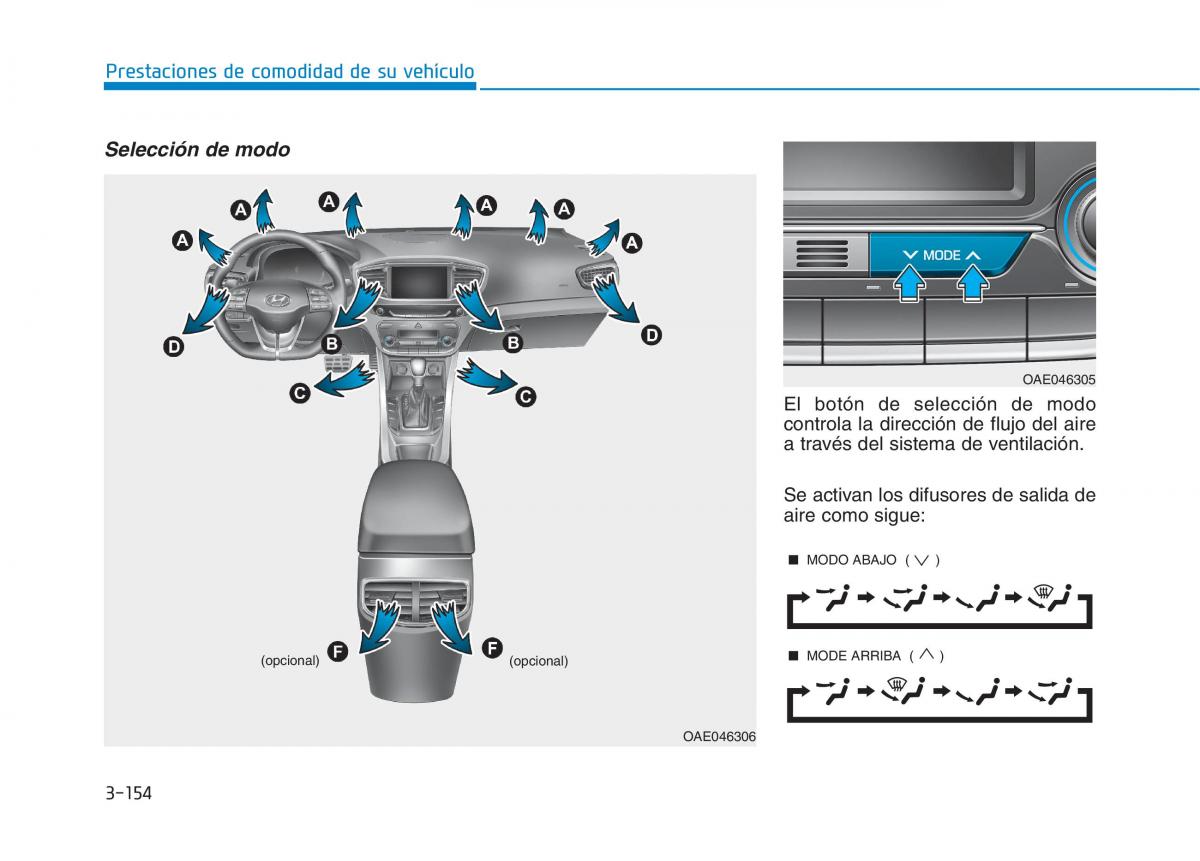 Hyundai Ioniq Hybrid manual del propietario / page 309