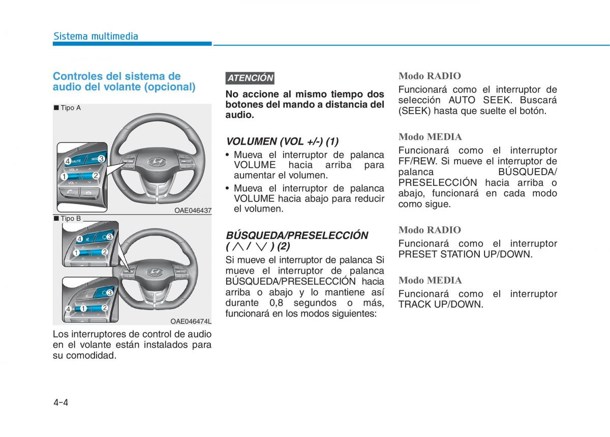 Hyundai Ioniq Hybrid manual del propietario / page 342