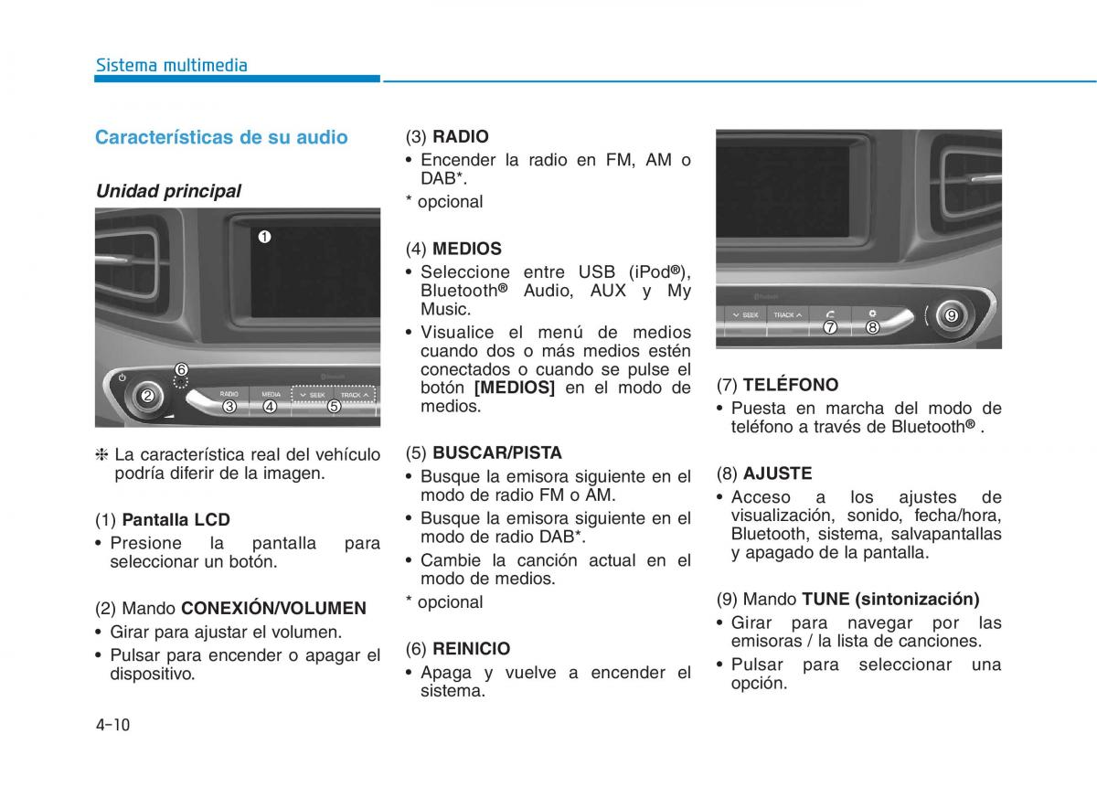 Hyundai Ioniq Hybrid manual del propietario / page 348