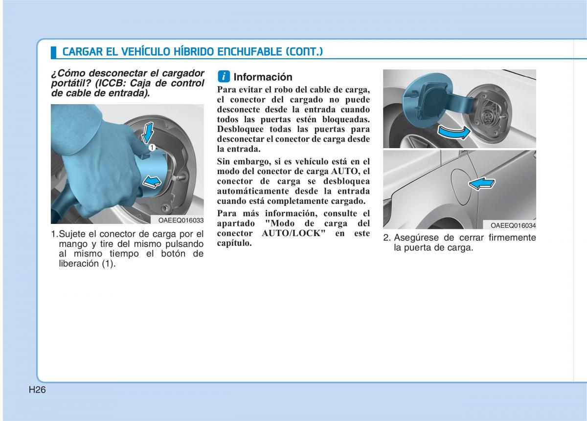 Hyundai Ioniq Hybrid manual del propietario / page 37