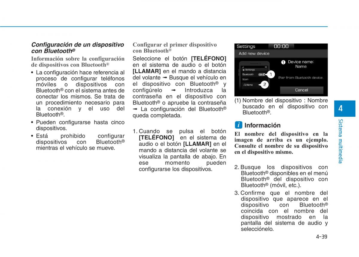 Hyundai Ioniq Hybrid manual del propietario / page 377