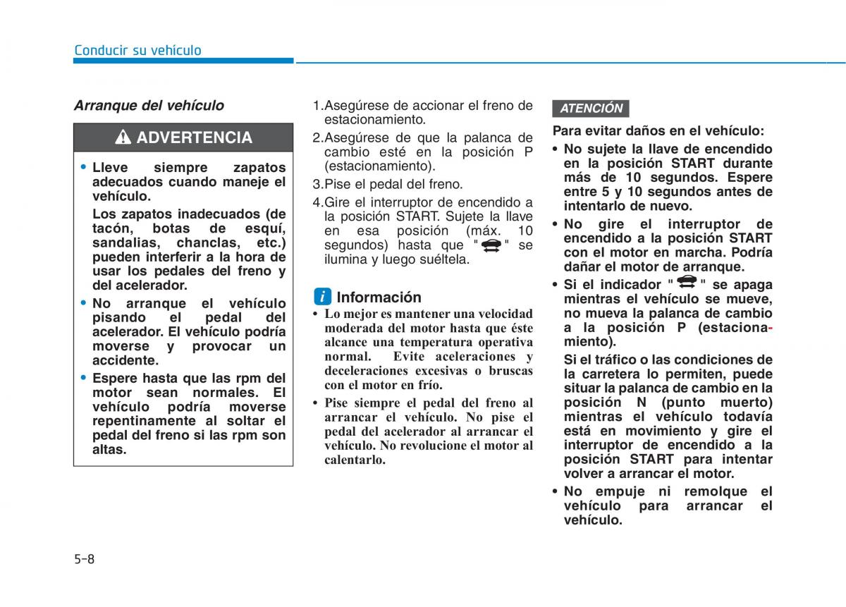 Hyundai Ioniq Hybrid manual del propietario / page 396