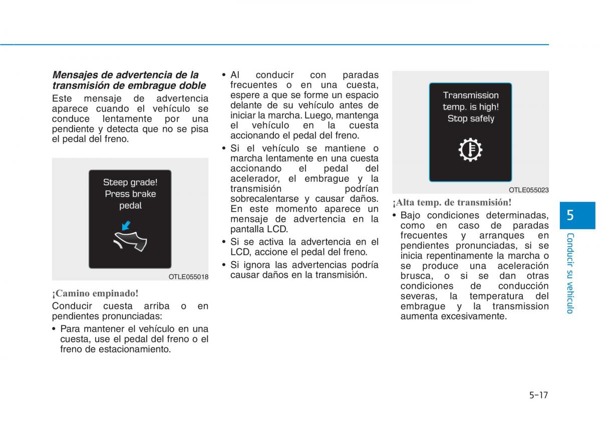 Hyundai Ioniq Hybrid manual del propietario / page 405