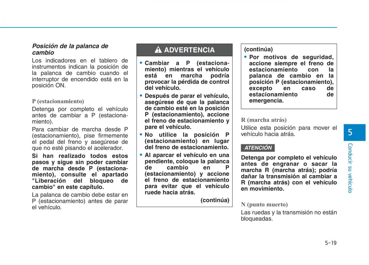 Hyundai Ioniq Hybrid manual del propietario / page 407