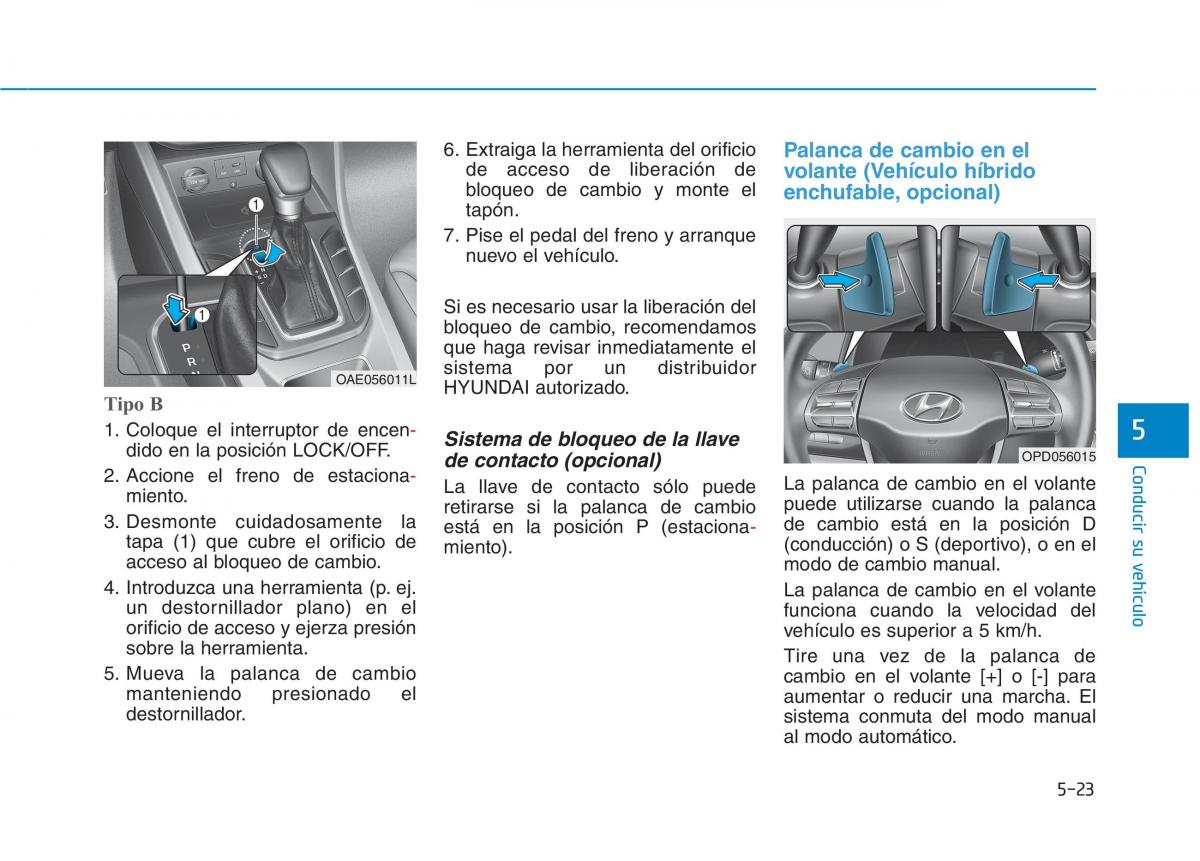 Hyundai Ioniq Hybrid manual del propietario / page 411