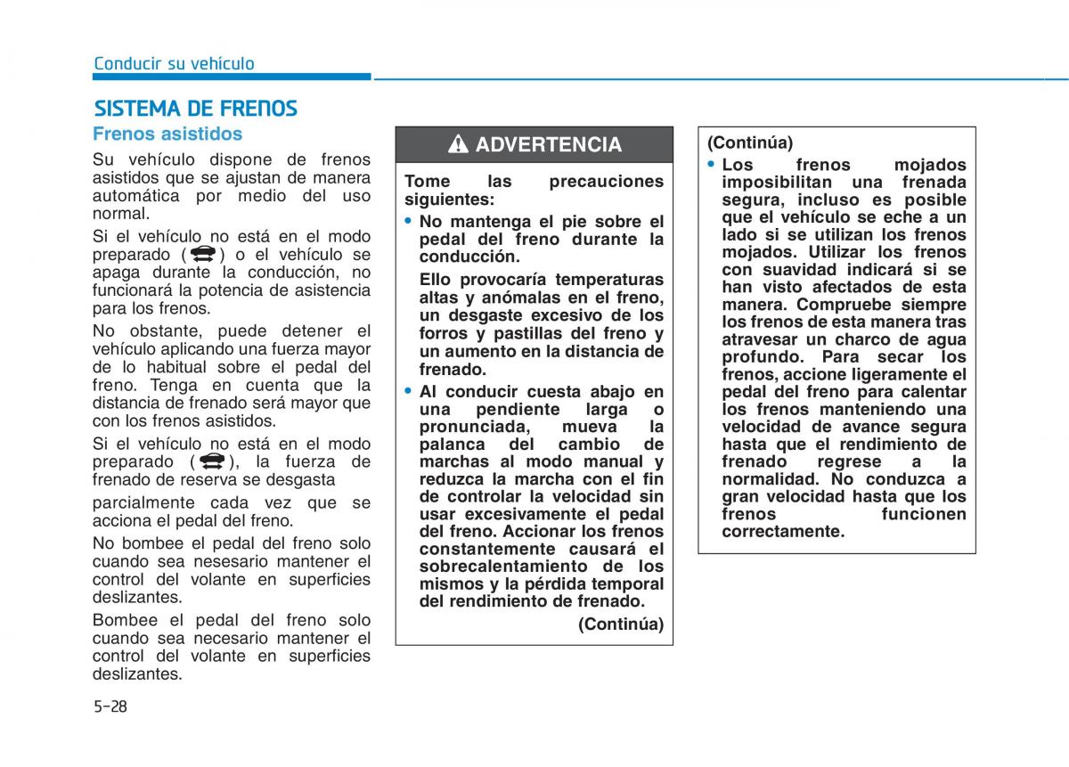 Hyundai Ioniq Hybrid manual del propietario / page 416