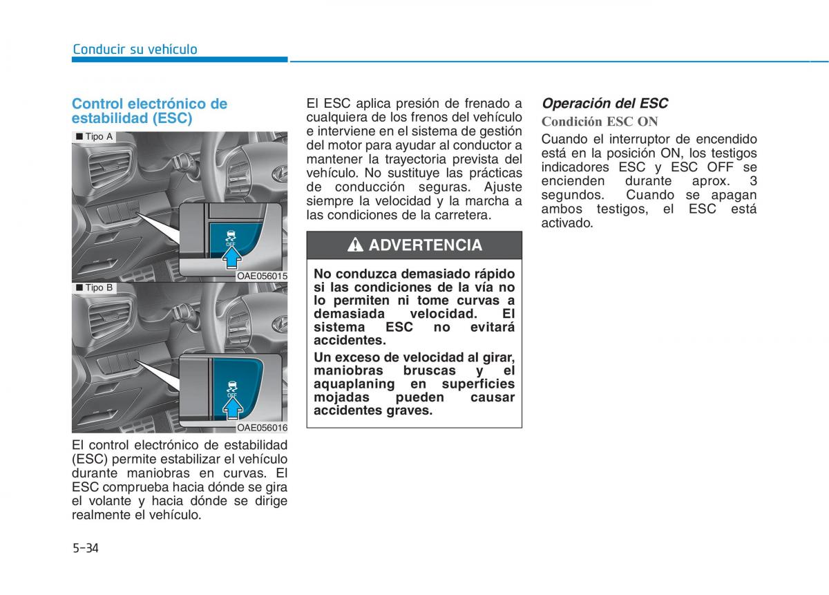 Hyundai Ioniq Hybrid manual del propietario / page 422