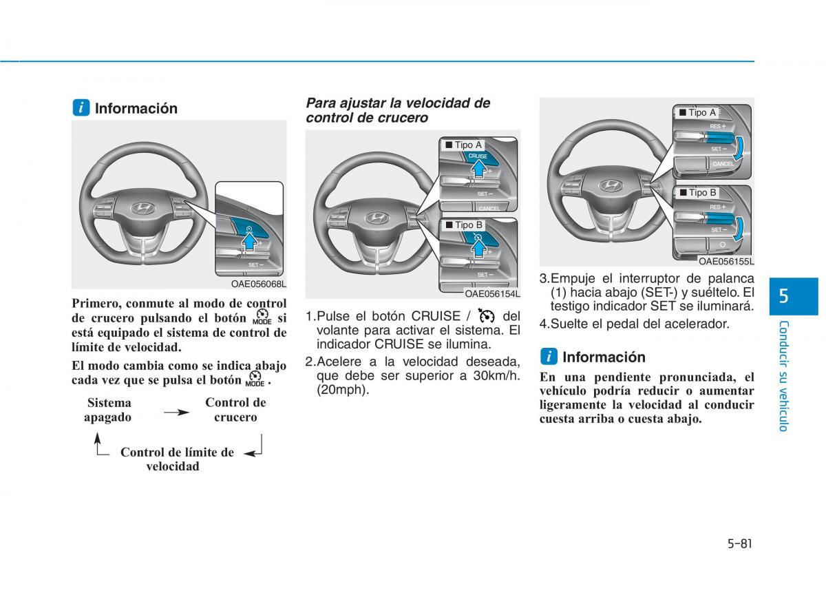 Hyundai Ioniq Hybrid manual del propietario / page 469