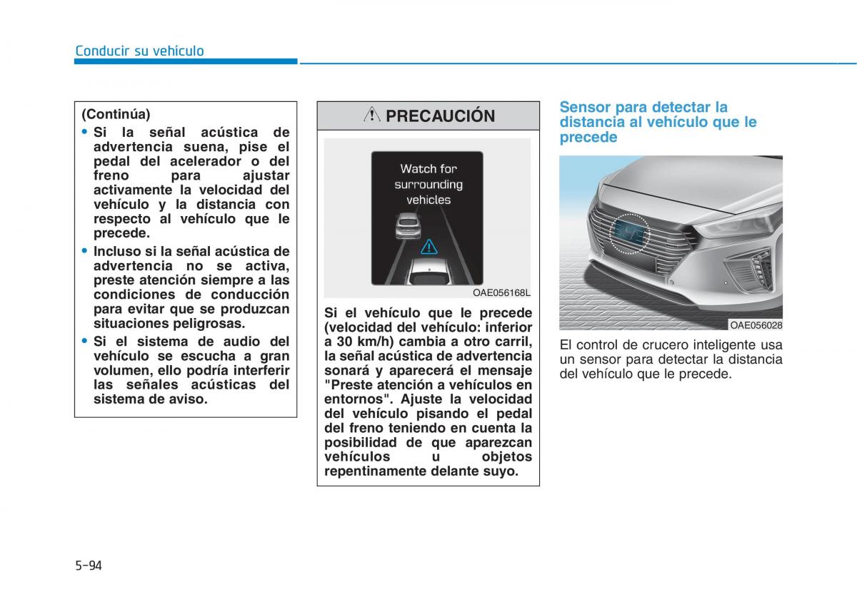 Hyundai Ioniq Hybrid manual del propietario / page 482