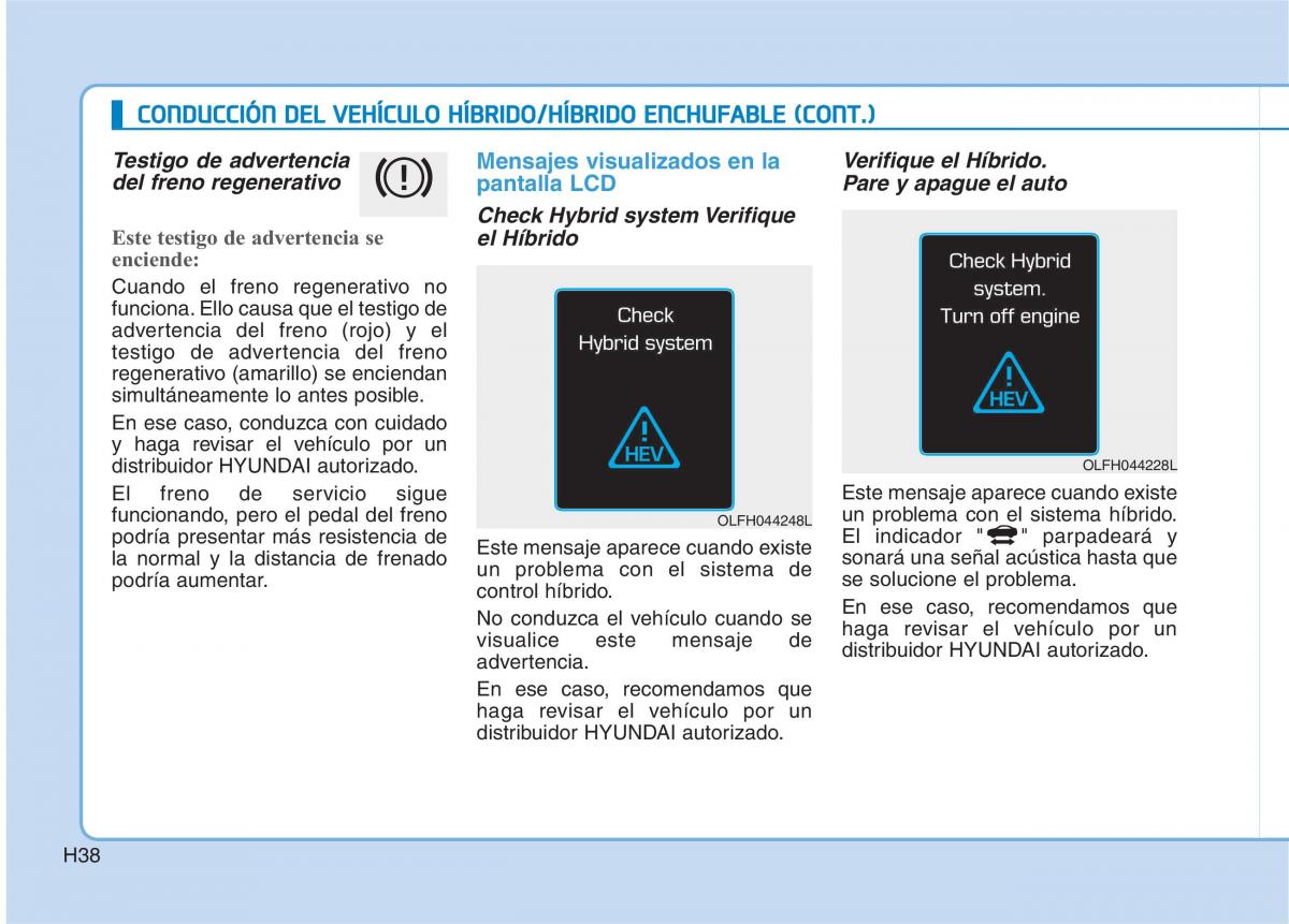 Hyundai Ioniq Hybrid manual del propietario / page 49