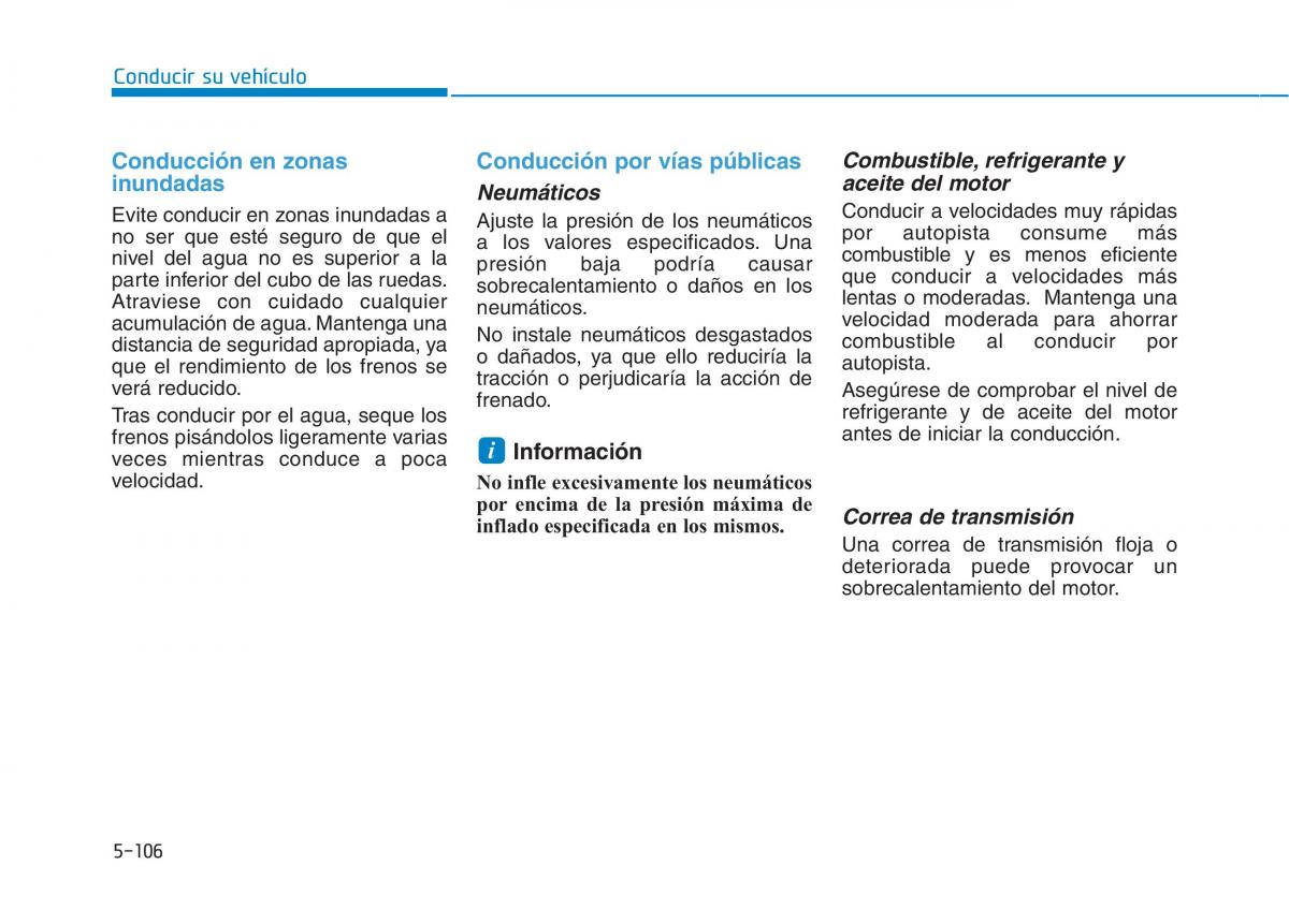 Hyundai Ioniq Hybrid manual del propietario / page 494