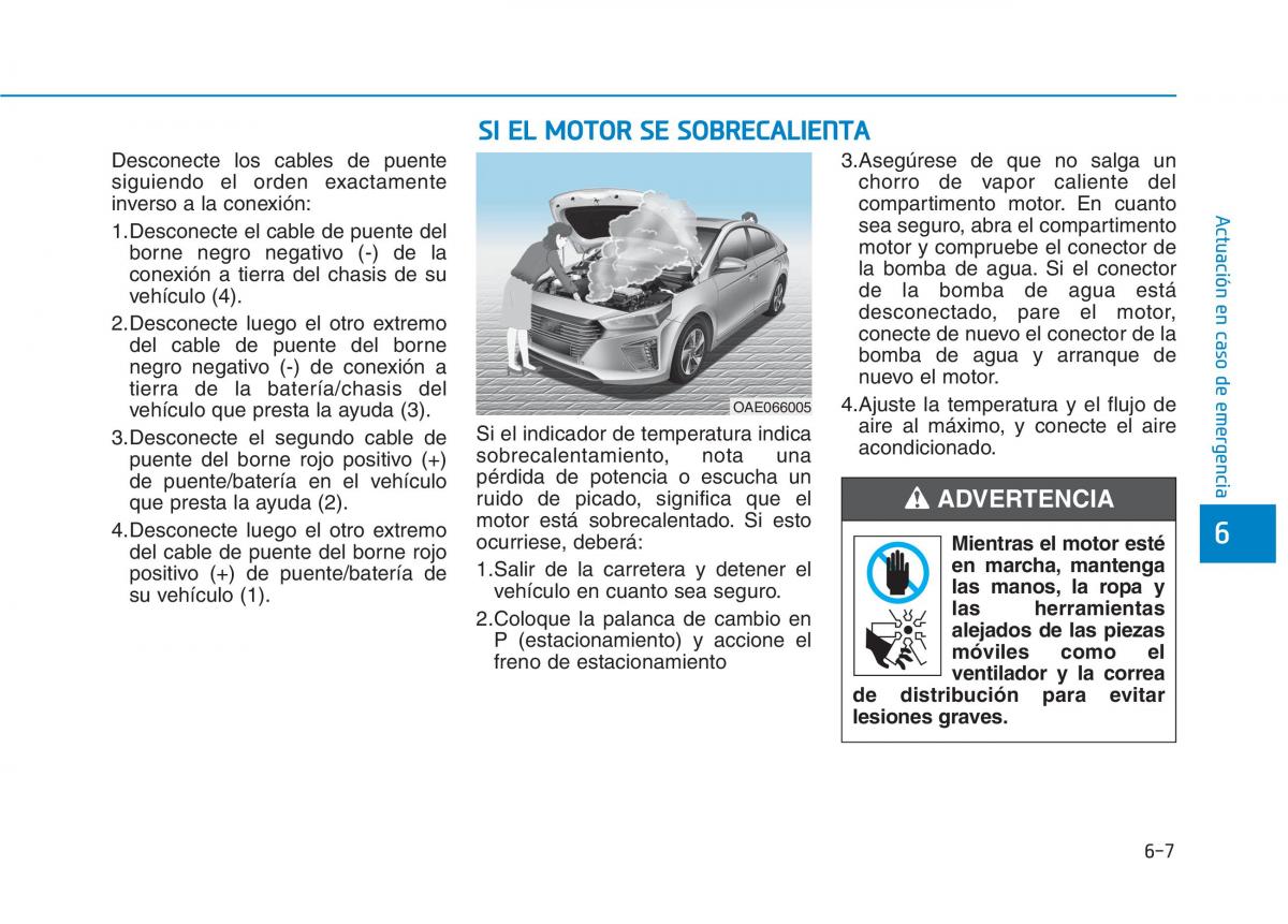 Hyundai Ioniq Hybrid manual del propietario / page 508