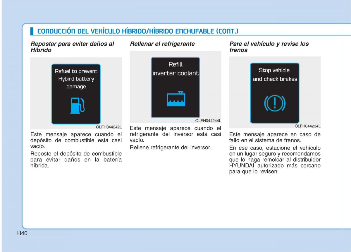 Hyundai Ioniq Hybrid manual del propietario / page 51