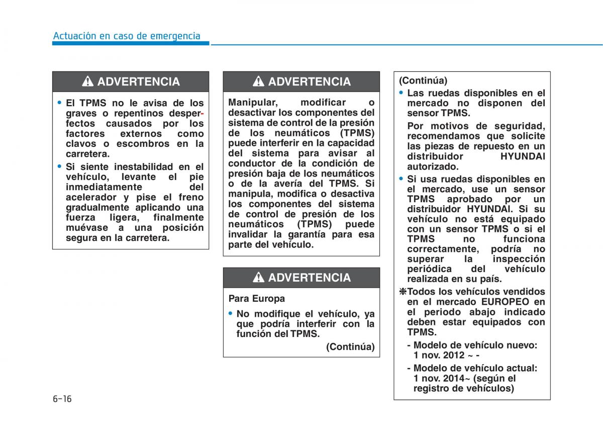 Hyundai Ioniq Hybrid manual del propietario / page 517