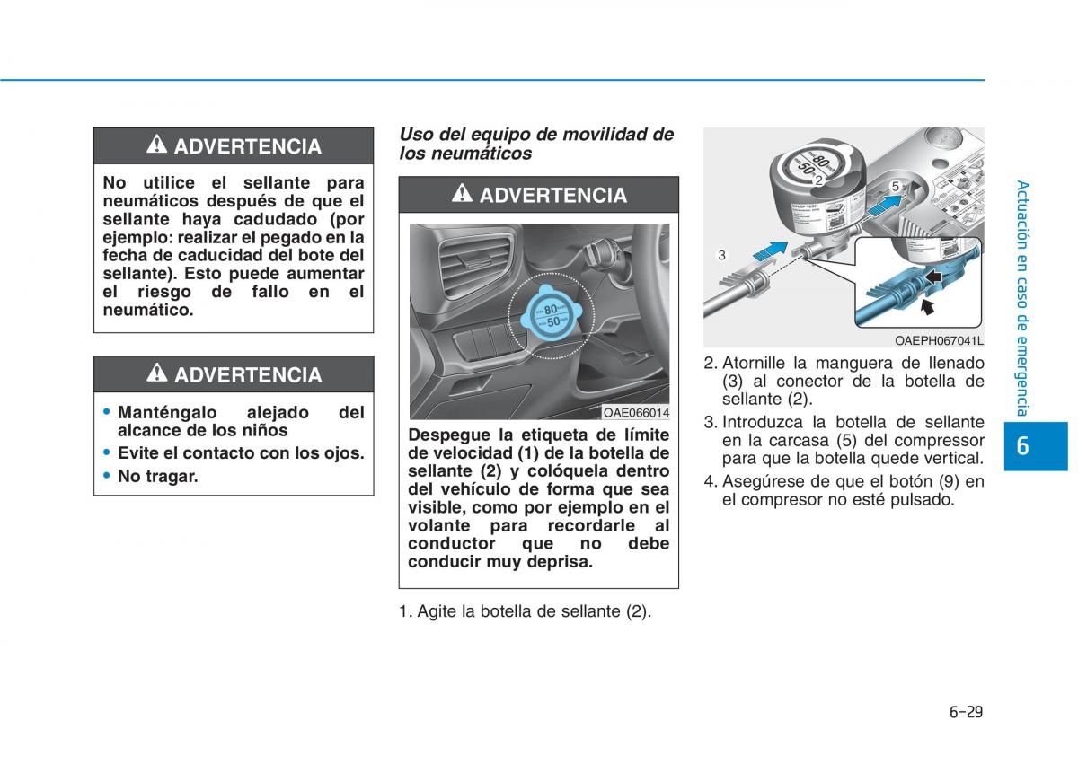 Hyundai Ioniq Hybrid manual del propietario / page 530