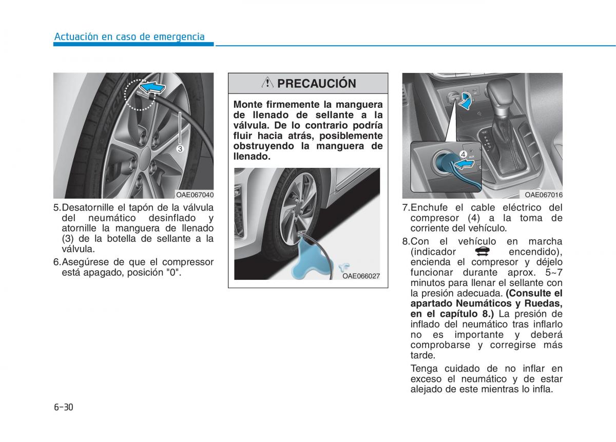 Hyundai Ioniq Hybrid manual del propietario / page 531