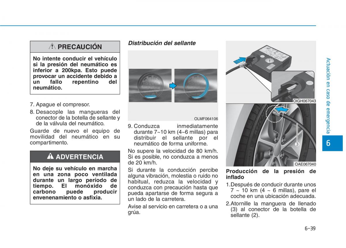 Hyundai Ioniq Hybrid manual del propietario / page 540