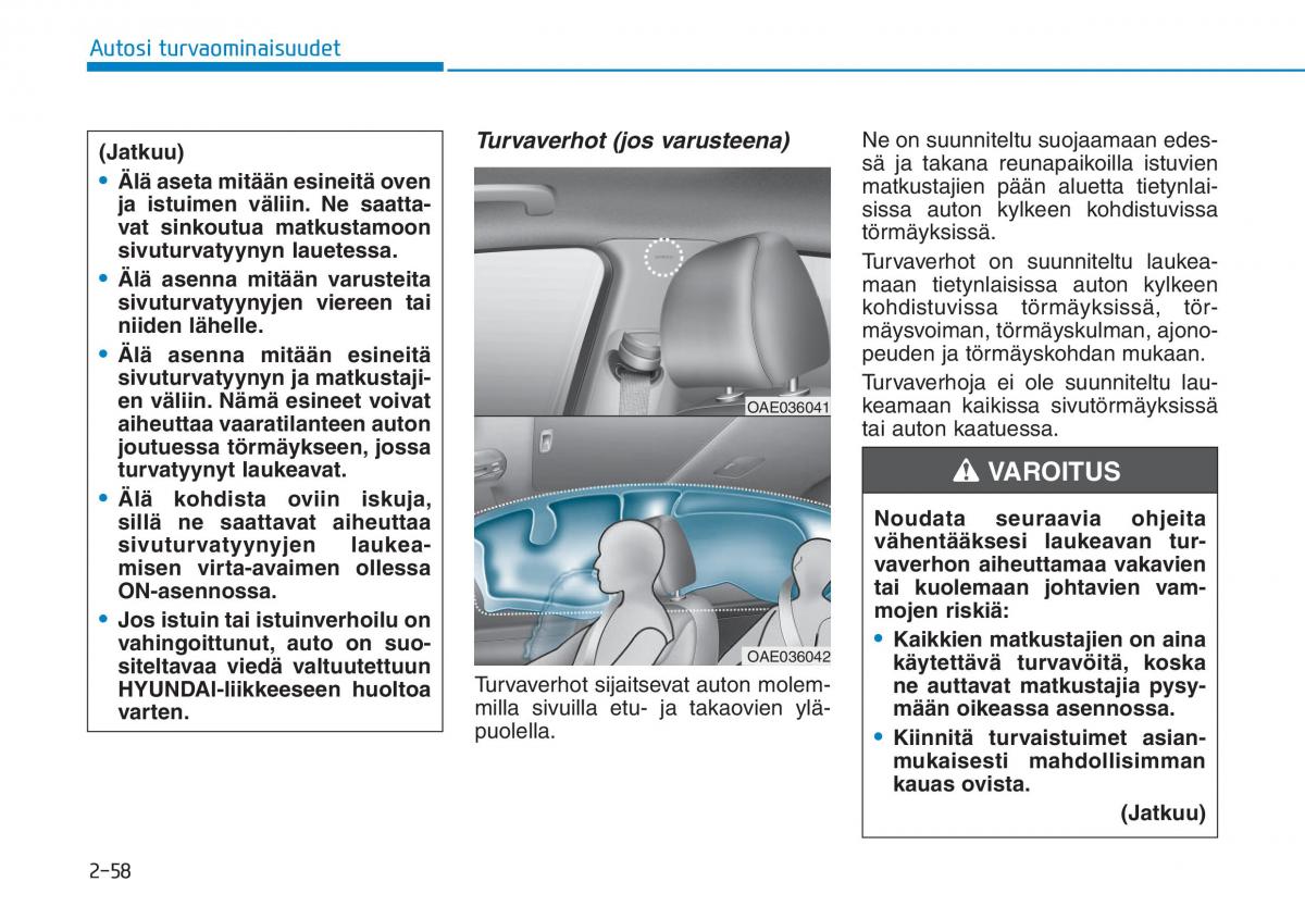 Hyundai Ioniq Hybrid omistajan kasikirja / page 76