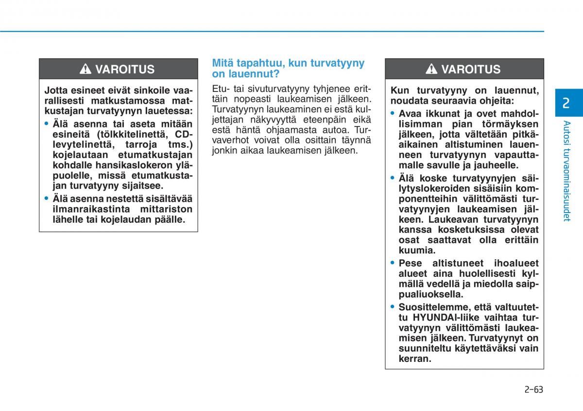 Hyundai Ioniq Hybrid omistajan kasikirja / page 81