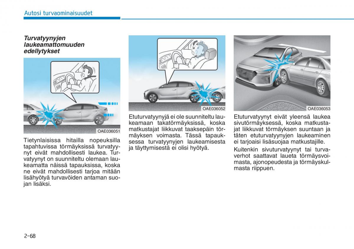 Hyundai Ioniq Hybrid omistajan kasikirja / page 86