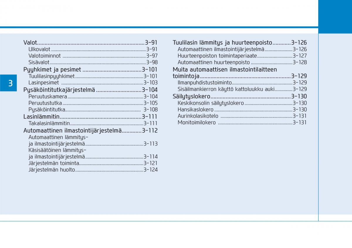 Hyundai Ioniq Hybrid omistajan kasikirja / page 92