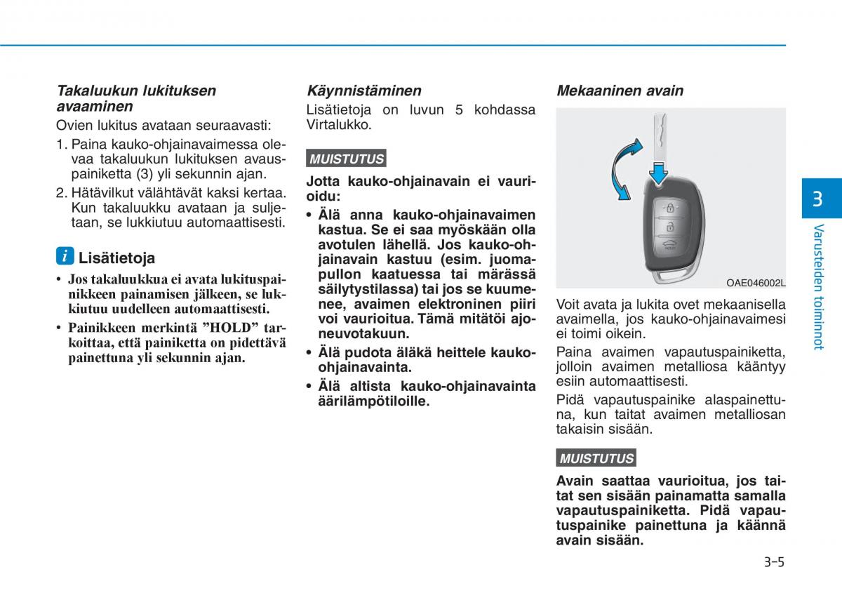 Hyundai Ioniq Hybrid omistajan kasikirja / page 95