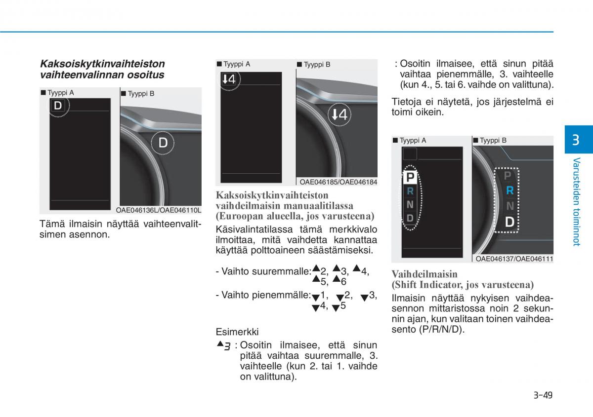 Hyundai Ioniq Hybrid omistajan kasikirja / page 139